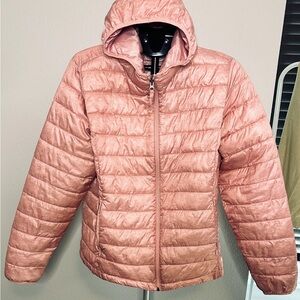 Women's Blush Quilted Puffer Jacket